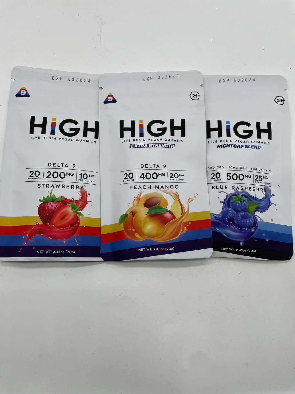 HIGH Live Resin Vegan Gummies uk