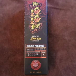 Golden Pineapple – 1g 1010 Disposable Vape