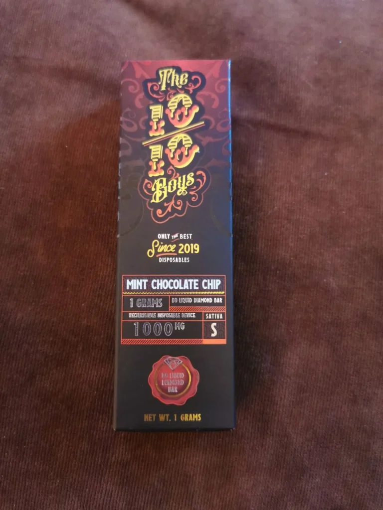 Mint Chocolate Chip – 1g 1010 Disposable Vape