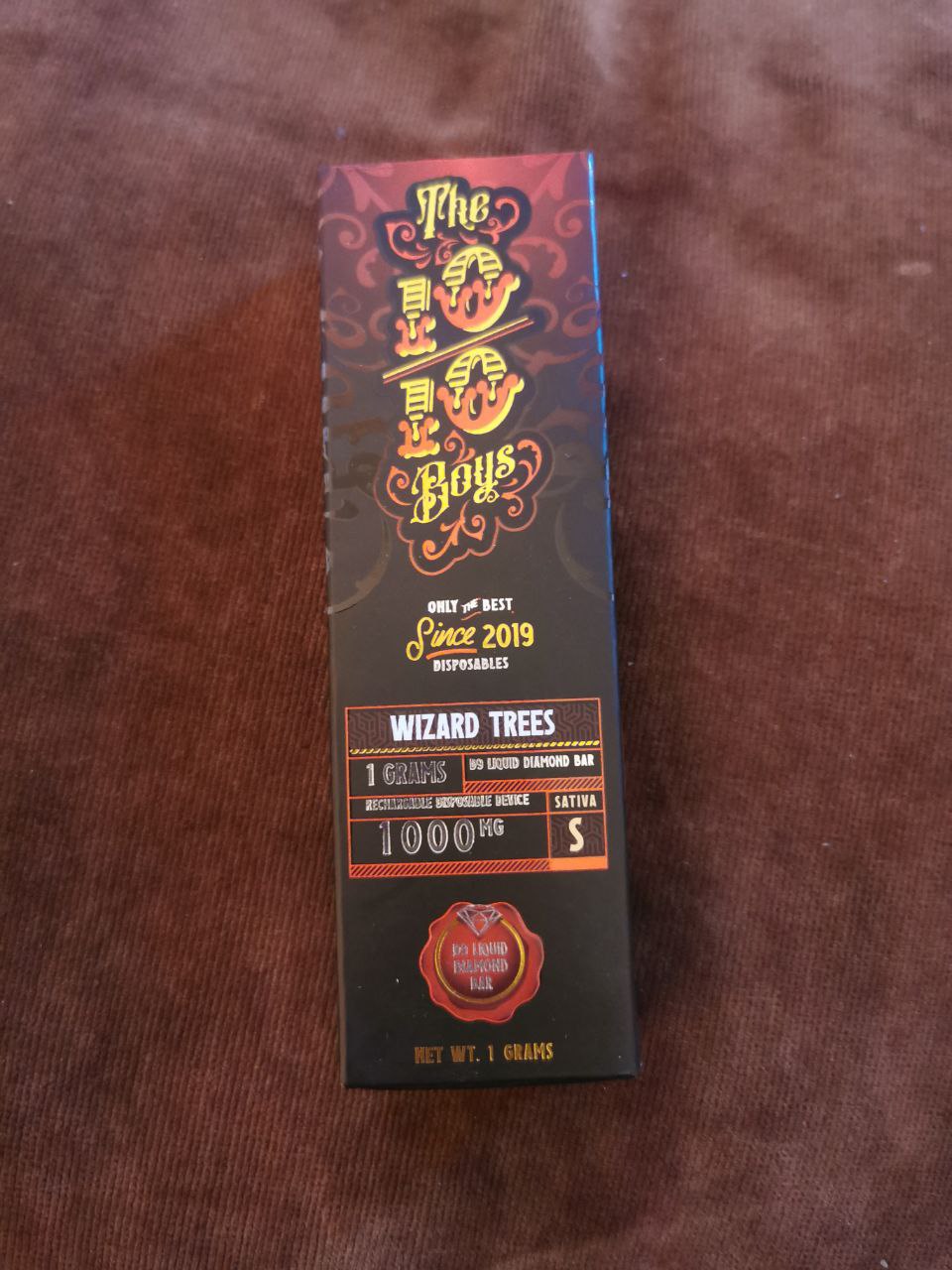 WIZARD TREES 1000mg 10/10 boys vape